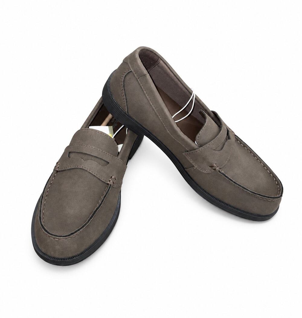 Goodfellow & Co Men’s Orson Penny Loafers Gray Size 9 Memory Foam NWT